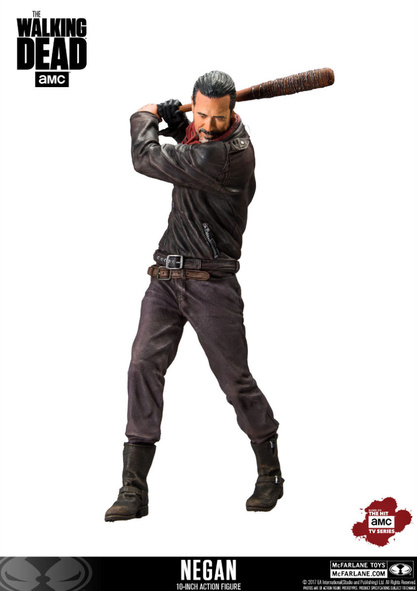 the WALKING DEAD: NEGAN DELUXE 10" Action Figure McFARLANE
