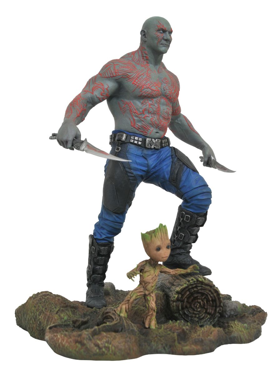 MARVEL GALLERY: GUARDIANS of the GALAXY II - DRAX & GROOT DIAMOND SELECT