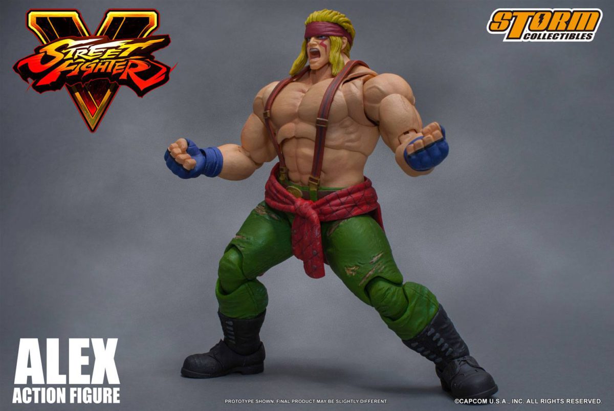 STREET FIGHTER V: ALEX 1/12 Action Figure STORM COLLECTIBLES