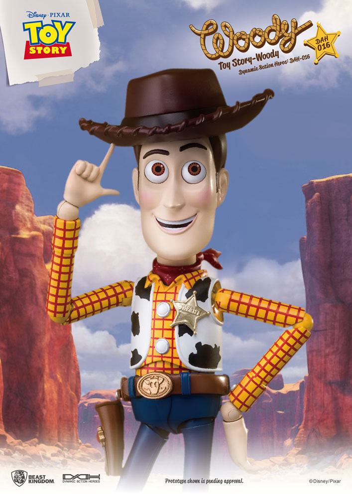 DISNEY: TOY STORY – WOODY DYNAMIC 8CTION HEROES 8″ Action ...
