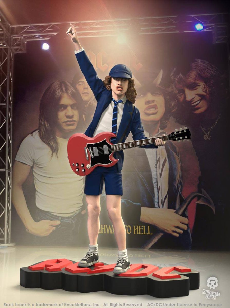 AC/DC: Angus Young II (Lim.3000) ROCK ICONZ 1/9 STATUE KNUCKLEBONZ