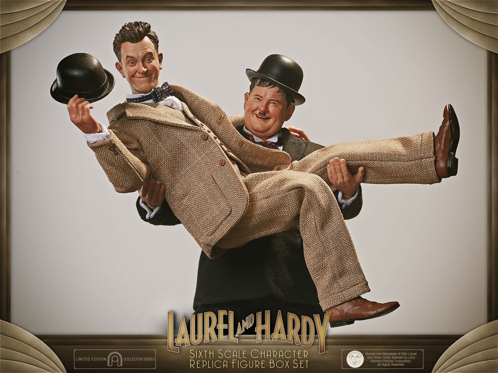 Laurel und Hardy Wackelkopf-Figur Stan Laurel in Suit 20 cm 