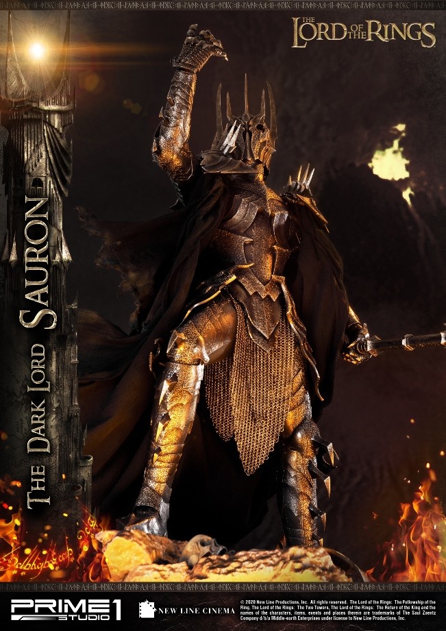 Action Figures Iron Studios - Sauron The Lord Of The Rings Bds 1