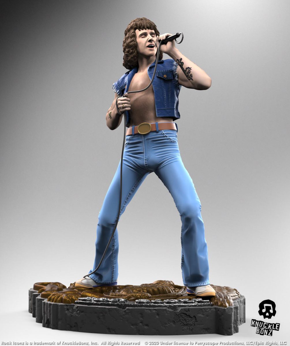 AC/DC: Bon Scott (Lim. 3000) ROCK ICONZ 1/9 STATUE KNUCKLEBONZ