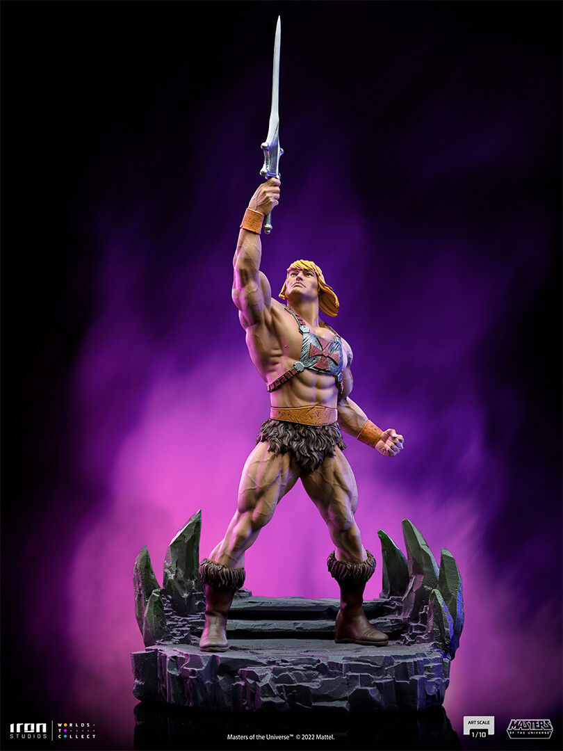 MASTERS of the UNIVERSE: HE-MAN 1/10 STATUE 17 cm IRON STUDIOS