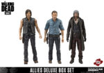 the WALKING DEAD: ALLIES "Rick Grimes, Daryl Dixon & Jesus" Action Figure 13 cm