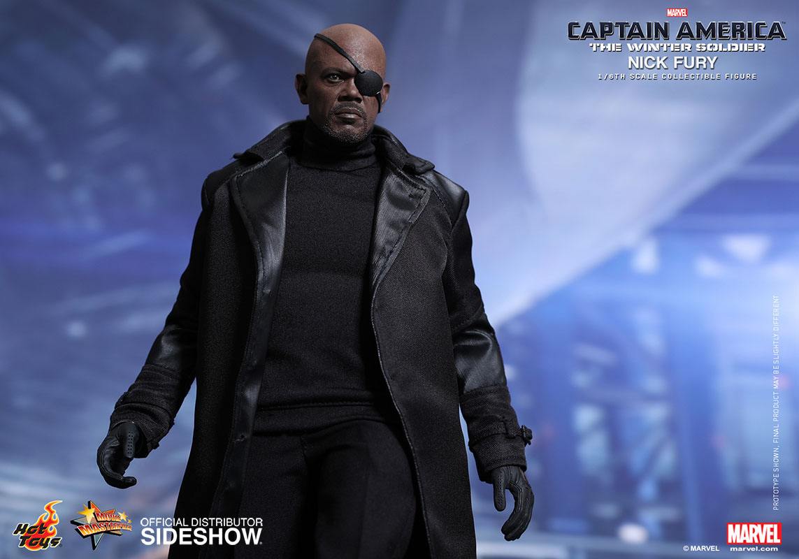 CAPTAIN AMERICA: the WINTER SOLDIER - NICK FURY 1/6 Action Figure 30 cm - immagine 8