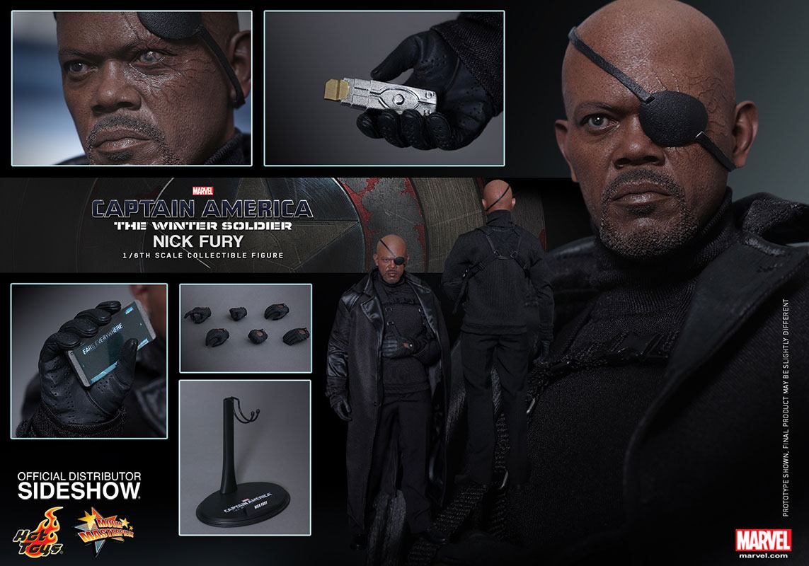 CAPTAIN AMERICA: the WINTER SOLDIER - NICK FURY 1/6 Action Figure 30 cm - immagine 13