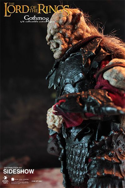 LORD of the RINGS: GOTHMOG 1/6 Action Figure 30 cm - immagine 2