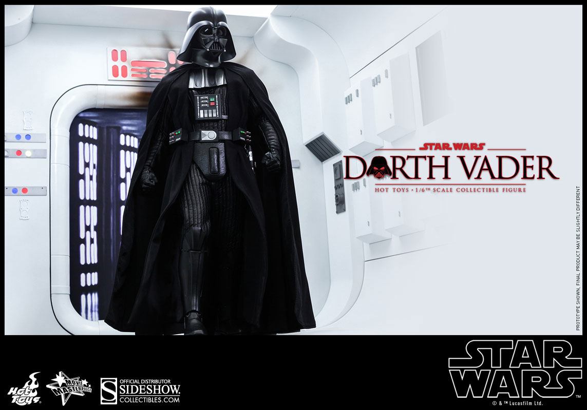 STAR WARS: EPISODE IV - DARTH VADER 1/6 Action Figure 35 cm HOT TOYS - immagine 10