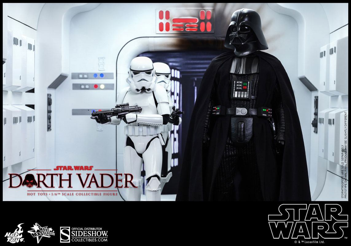 STAR WARS: EPISODE IV - DARTH VADER 1/6 Action Figure 35 cm HOT TOYS - immagine 9