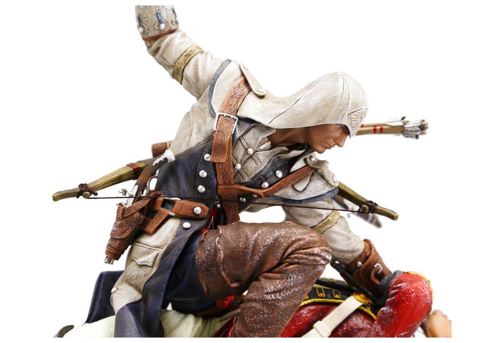 ASSASSIN's CREED III: "the Last Breath" - CONNOR KENWAY PVC Statue 28 cm - immagine 3