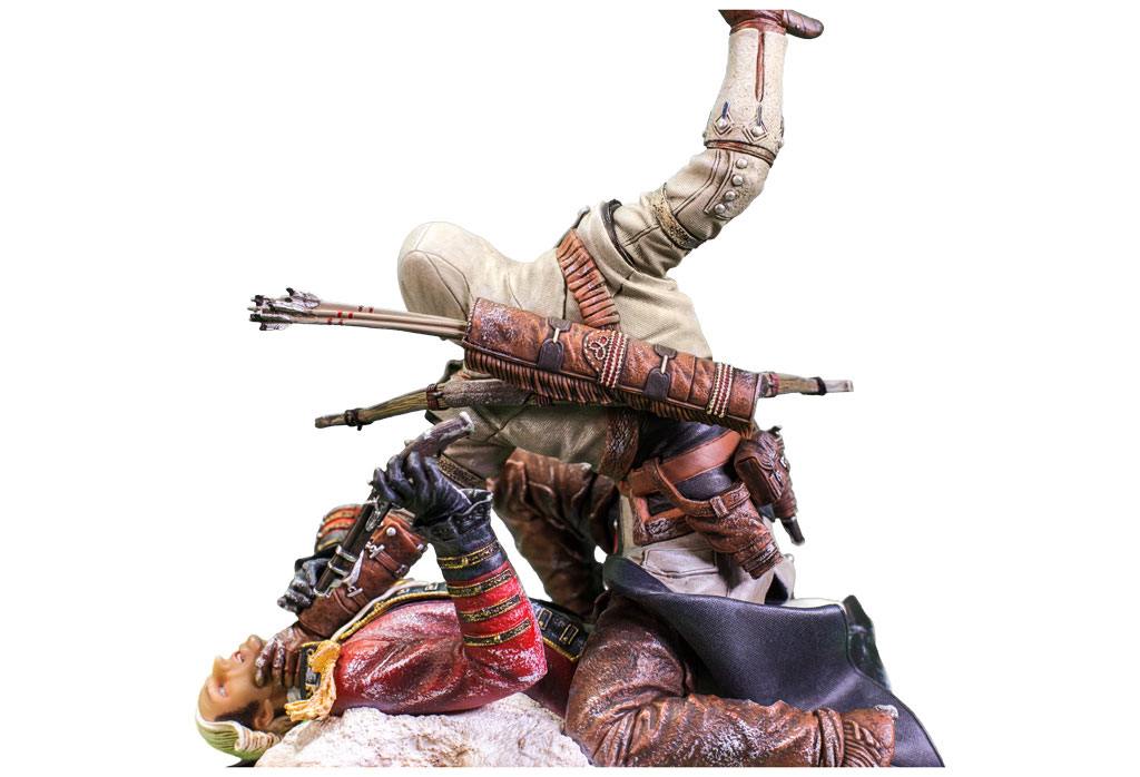 ASSASSIN's CREED III: "the Last Breath" - CONNOR KENWAY PVC Statue 28 cm - immagine 4