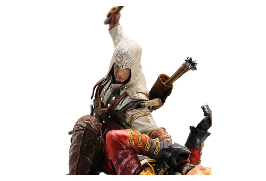 ASSASSIN's CREED III: "the Last Breath" - CONNOR KENWAY PVC Statue 28 cm - immagine 5