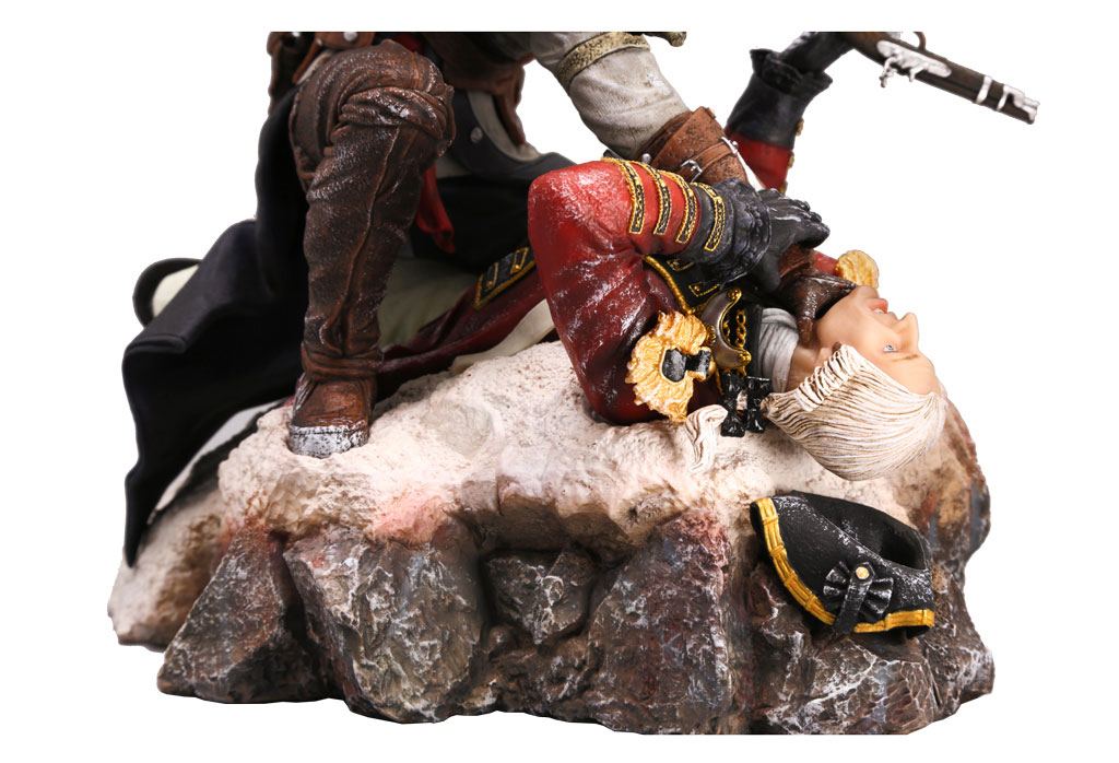 ASSASSIN's CREED III: "the Last Breath" - CONNOR KENWAY PVC Statue 28 cm - immagine 6