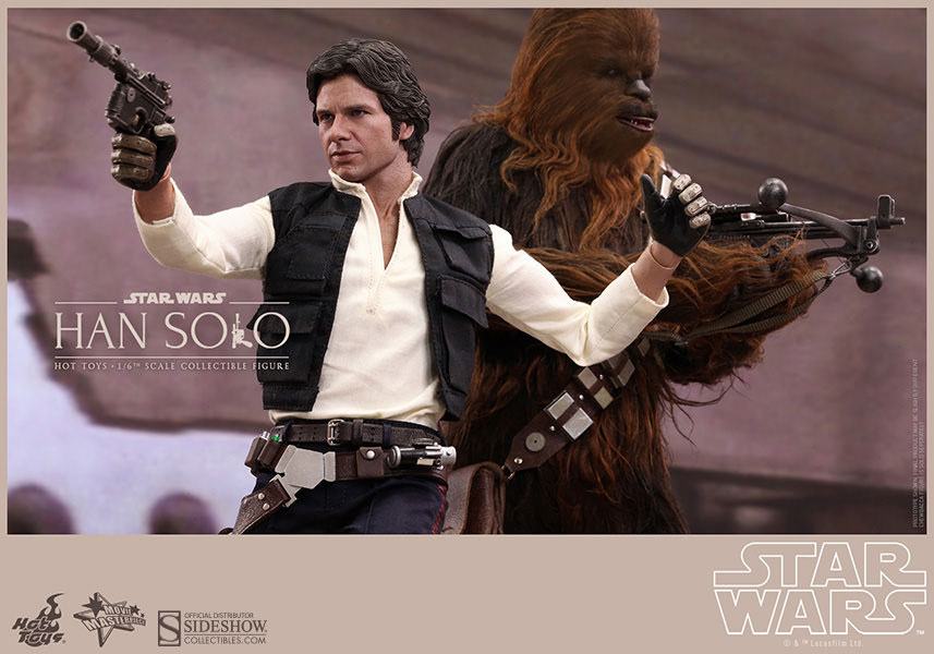 STAR WARS: EPISODE IV - HAN SOLO 1/6 Action Figure 30 cm HOT TOYS - immagine 3
