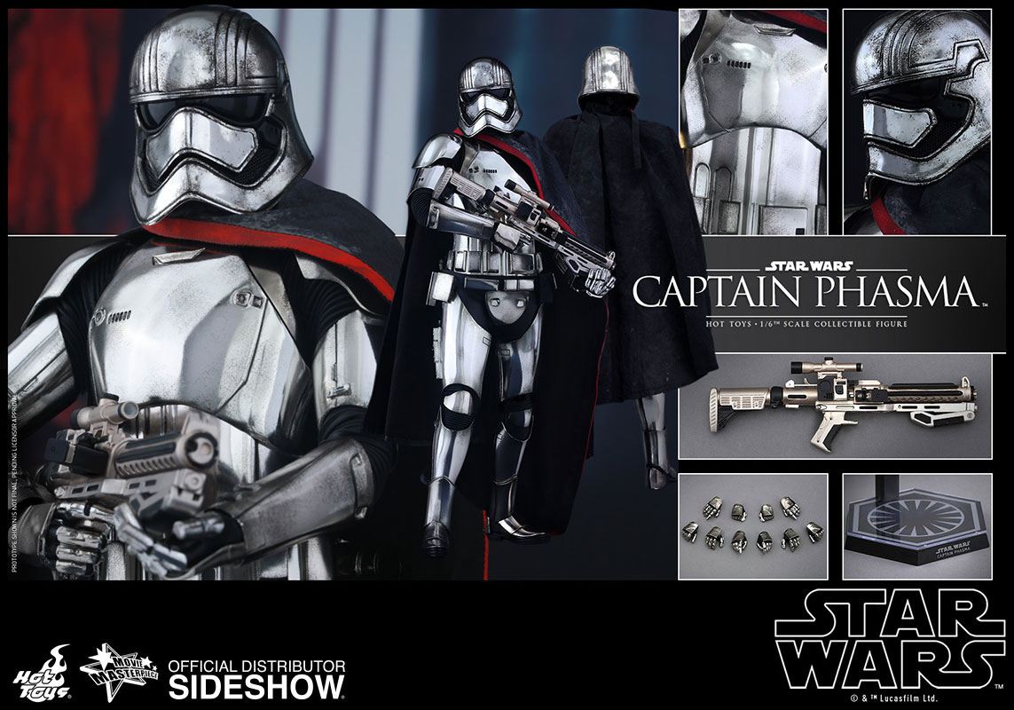 STAR WARS: EPISODE VII - CAPTAIN PHASMA 1/6 Action Figure 30 cm HOT TOYS - immagine 7
