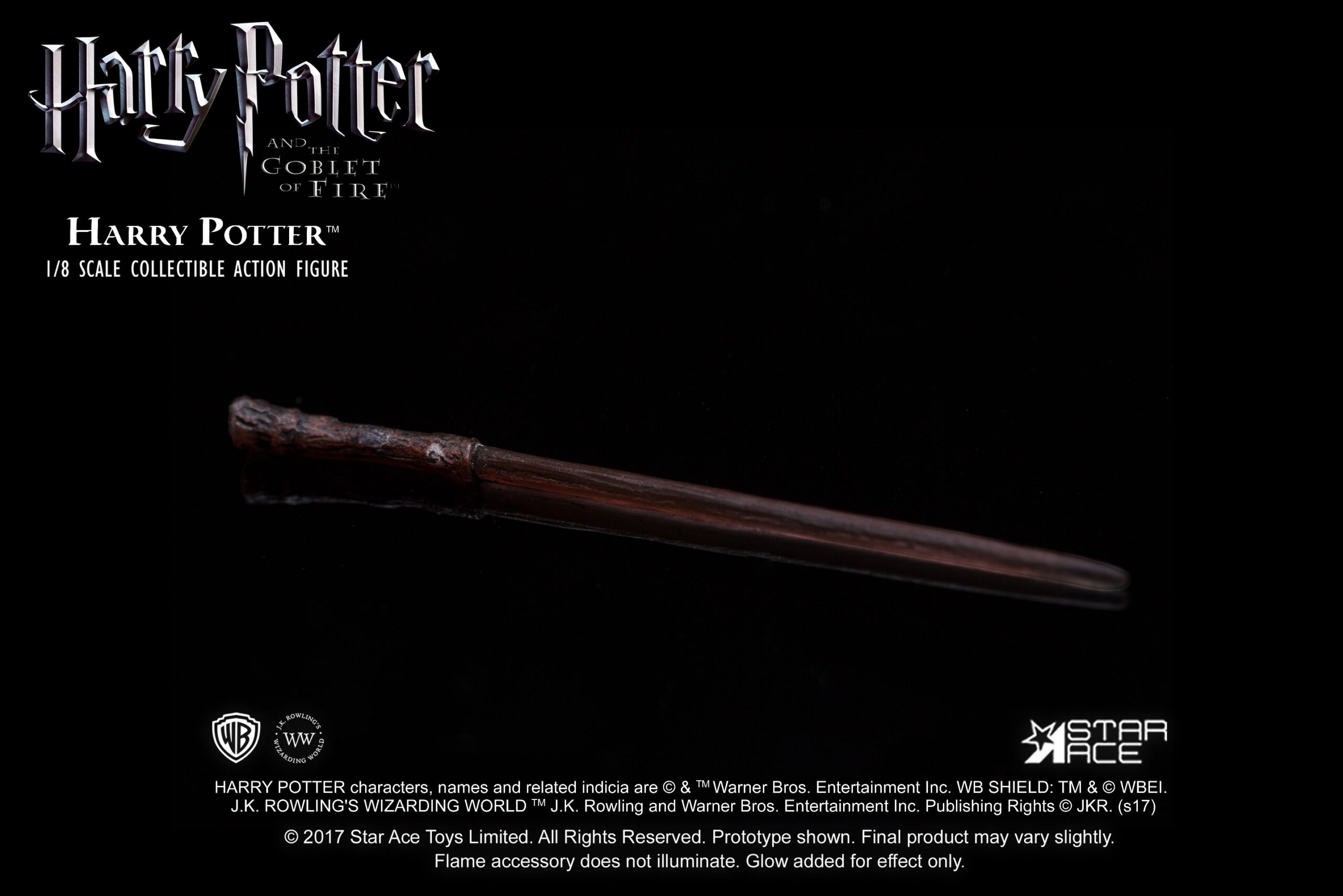 HARRY POTTER: TRIWIZARD TOURNAMENT - HARRY POTTER WAND with FLASH VERSION A 1/8 Action Figure STAR ACE TOYS - immagine 9