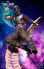 GUARDIANS of the GALAXY 2: STAR LORD BATTLE DIORAMA SERIES 1/10 STATUE IRON STUDIO