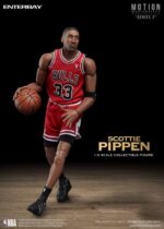 NBA COLLECTION: SCOTTIE PIPPEN MOTION MASTERPIECE 1/9 Action Figure 8" ENTERBAY