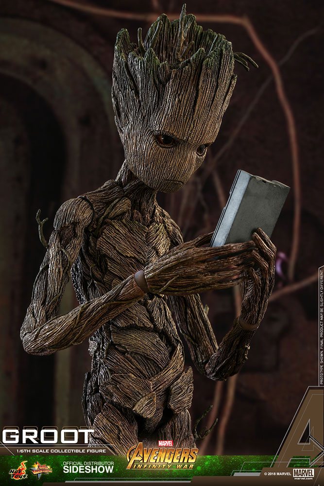 AVENGERS: INFINITY WAR - GROOT 1/6 Action Figure 30 cm HOT TOYS - immagine 5