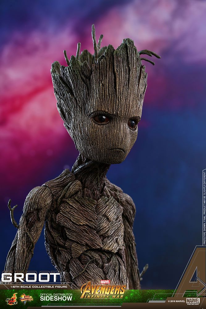 AVENGERS: INFINITY WAR - GROOT 1/6 Action Figure 30 cm HOT TOYS - immagine 7