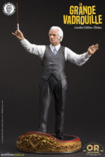 OLD & RARE: STANISLAS LEFORT (Louis De Funès) (Lim. 400) - la GRANDE VADROUILLE (1966) 25 cm STATUE INFINITE STATUE