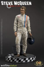 OLD & RARE: STEVE McQUEEN - "24 Hour of Le Mans" 1/6 STATUE 32 cm INFINITE STATUE