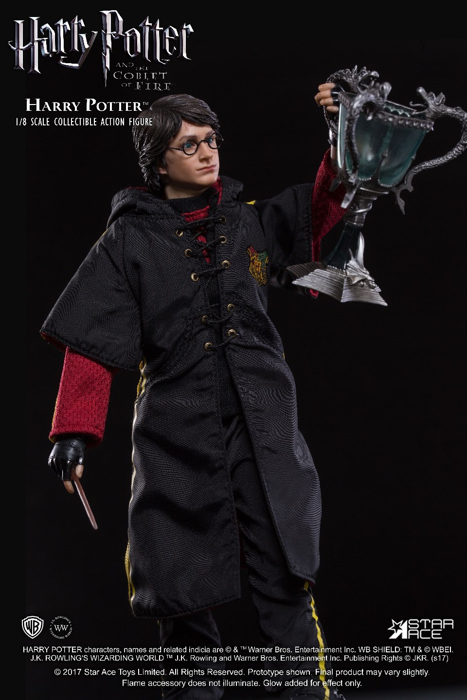 HARRY POTTER: Triwizard Tournament Quidditch Flash Ver. 1/8 Action Figure 23 cm - immagine 3