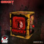 CHILD's PLAY: SCARRED CHUCKY BURST-A-BOX Accessory MEZCO TOYS