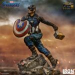 AVENGERS: ENDGAME - CAPTAIN AMERICA DELUXE BDS Art Scale 1/10 Statue 21 cm
