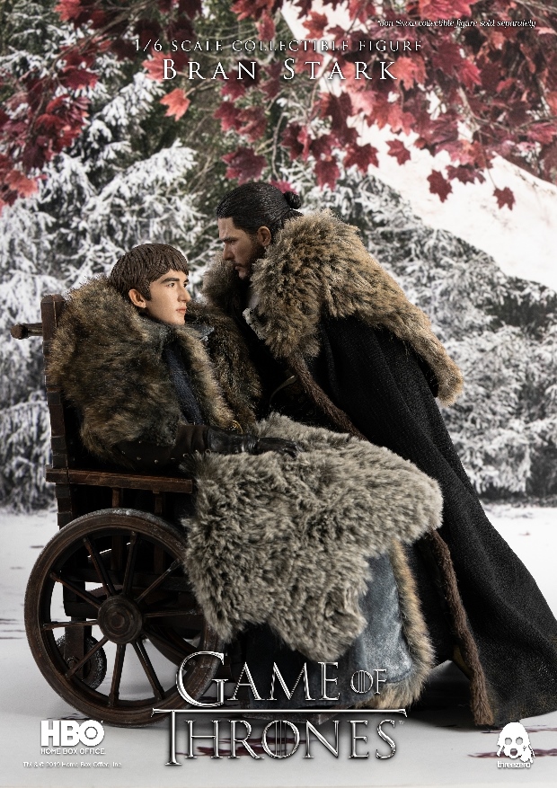 GAME of THRONES: BRAN STARK DELUXE VERSION 1/6 Action Figure 29 cm - immagine 6