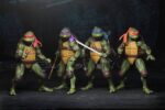 TEENAGE MUTANT NINJA TURTLES: Donatello, Raphael, Michelangelo, Leonardo SET 4-Pieces 7" Action Figure NECA