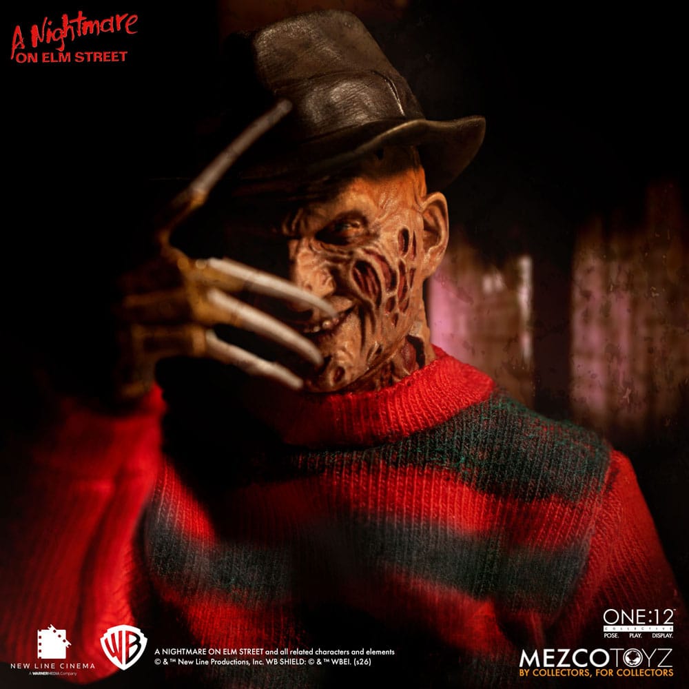 the ONE 12 COLLECTIVE: NIGHTMARE on ELM STREET - FREDDY KRUEGER 1/12 Action Figure 17 cm MEZCO TOYS - immagine 10
