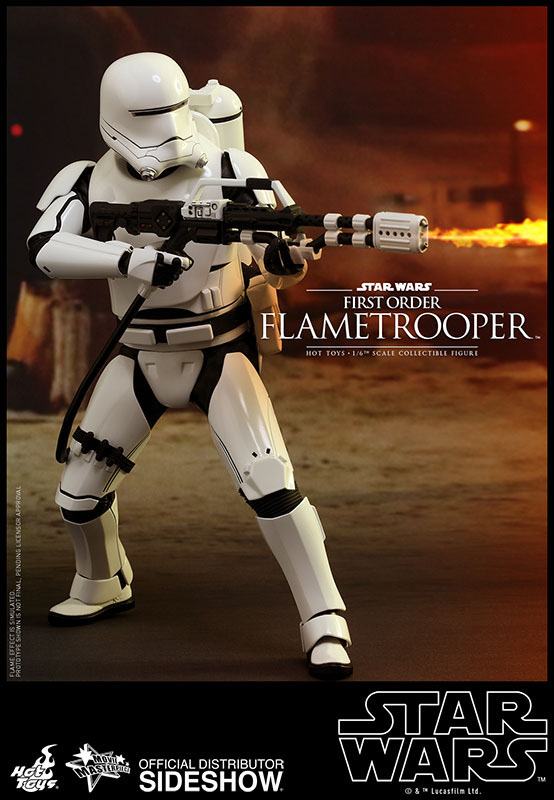STAR WARS: EPISODE VII - FIRST ORDER FLAMETROOPER 1/6 Action Figure 30 cm