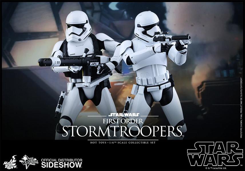 STAR WARS: EPISODE VII - FIRST ORDER STORMTROOPER DELUXE SET 1/6 Action Figure 30 cm
