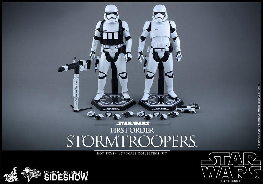STAR WARS: EPISODE VII - FIRST ORDER STORMTROOPER DELUXE SET 1/6 Action Figure 30 cm - immagine 5