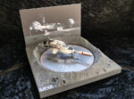 UFO: SHADO INTERCEPTOR with LAUNCH CRATER DISPLAY - DIE CAST (Lim.2000) SIXTEEN 12