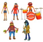 the MUPPETS SELECT: BAND MEMBERS SDCC 2020 EXCLUSIVE BOX SET Dr.Teeth & Zoot, Animal, Floyd Pepper, Janice 5" Action Figure DIAMOND SELECT