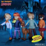 LIVING DEAD DOLLS: SCOOBY-DOO - FRED, DAPHNE, VELMA, SHAGGY, SCOOBY-DOO 10/8" Dolls 25 cm MEZCO TOYS