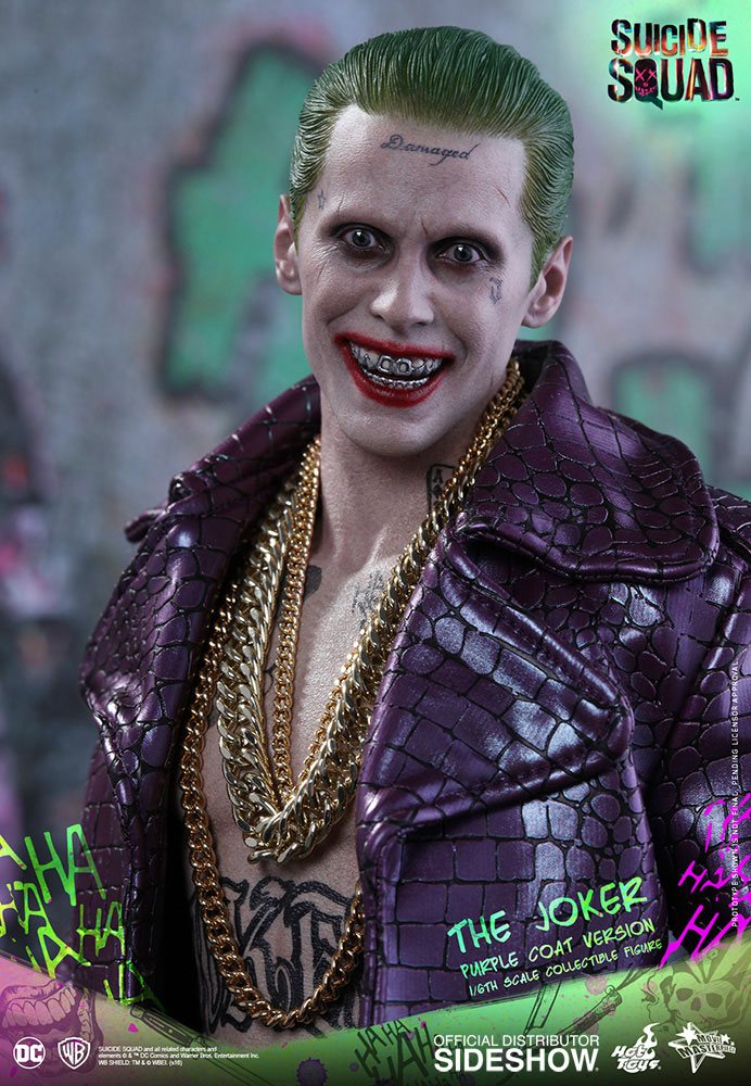 SUICIDE SQUAD: the JOKER (Purple Coat Version) 1/6 Action Figure 30 cm - immagine 4