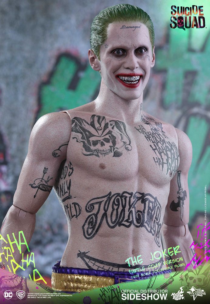 SUICIDE SQUAD: the JOKER (Purple Coat Version) 1/6 Action Figure 30 cm - immagine 7