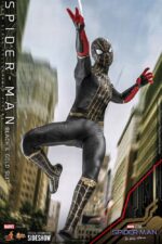 SPIDER-MAN: "NO WAY HOME" - SPIDER-MAN (BLACK and GOLD SUIT) 1/6 Action Figure 30 cm