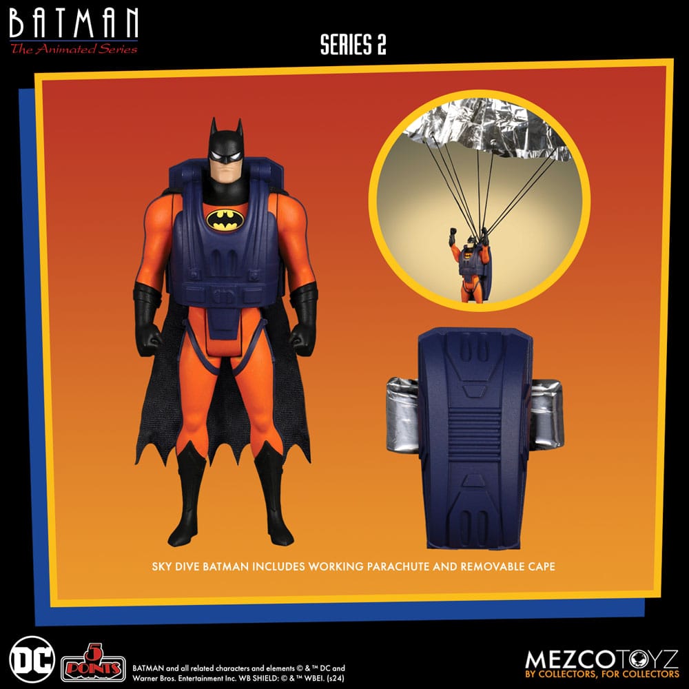 BATMAN: the ANIMATED SERIES 2 5 POINTS SET 4-Figure Action Figure 9 cm - immagine 2