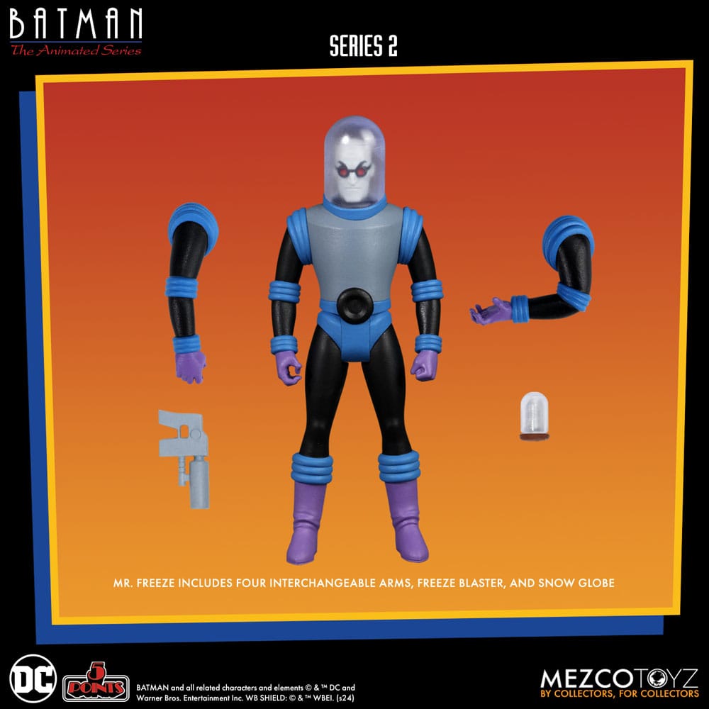BATMAN: the ANIMATED SERIES 2 5 POINTS SET 4-Figure Action Figure 9 cm - immagine 4