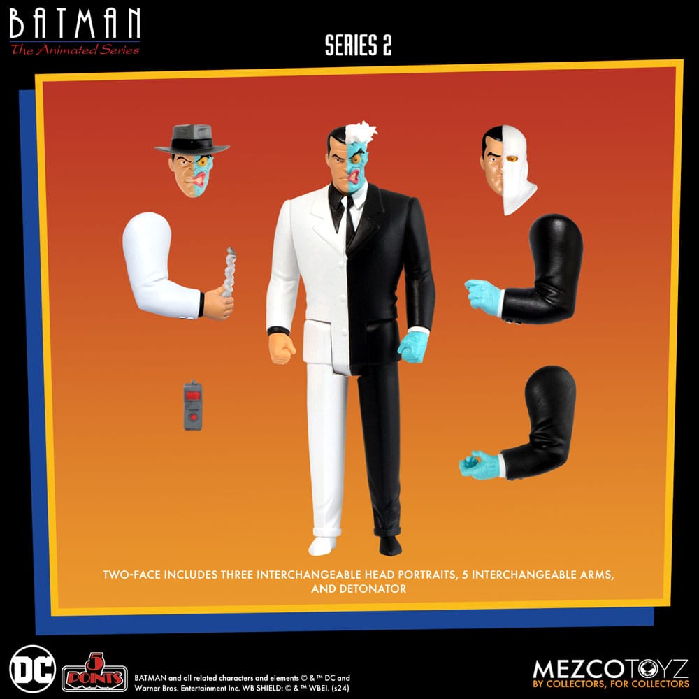BATMAN: the ANIMATED SERIES 2 5 POINTS SET 4-Figure Action Figure 9 cm - immagine 6
