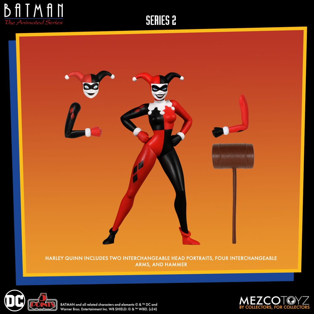 BATMAN: the ANIMATED SERIES 2 5 POINTS SET 4-Figure Action Figure 9 cm - immagine 8