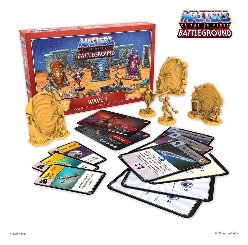 MASTERS of the UNIVERSE: Battleground - Fazione MotU Wave 1 - Edizione Italiana - Espansione ARCHON STUDIO - immagine 2