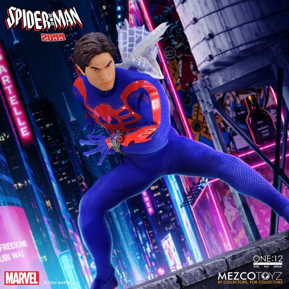 ONE 12 Collective: SPIDER-MAN - SPIDER-MAN 2099 1/12 Action Figure 17 cm - immagine 9