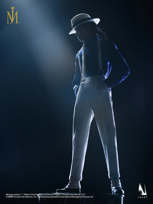 MICHAEL JACKSON: SMOOTH CRIMINAL 1/6 Action Figure 34 cm INART - immagine 4